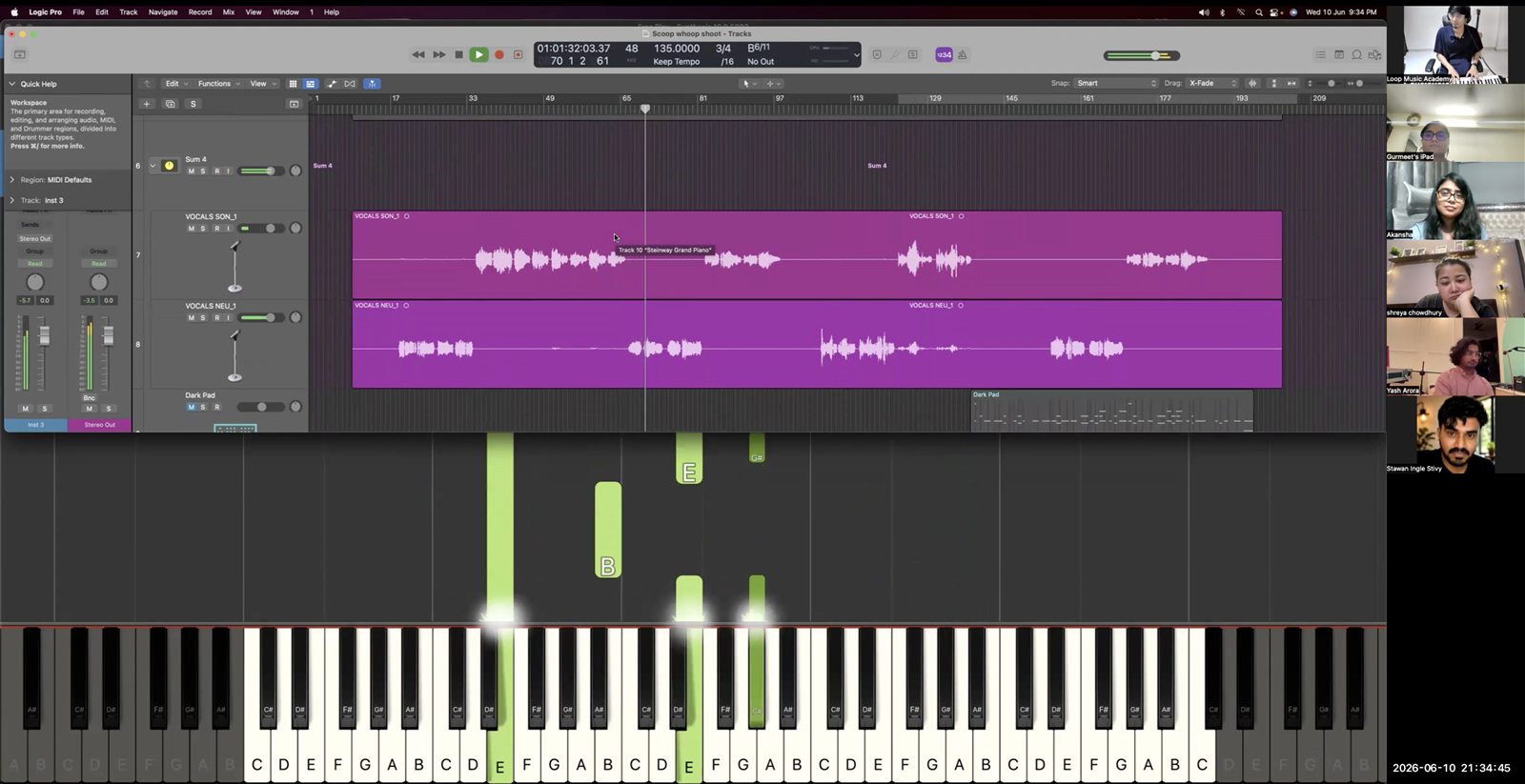 LOOP Music Academy real repertoire